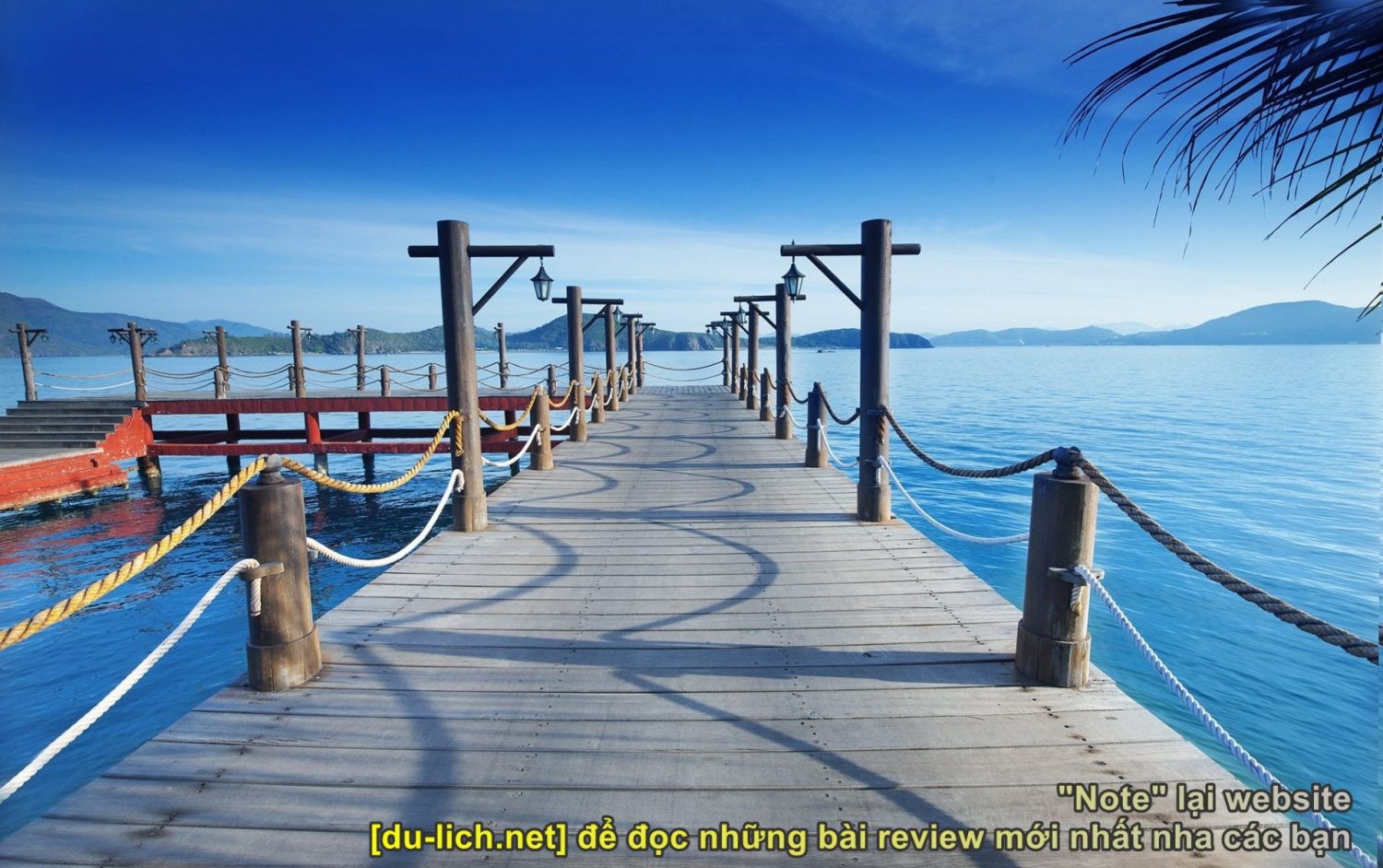 Hình ảnh cầu cảng đảo Hòn Tằm của Merperle Hòn Tằm Resort