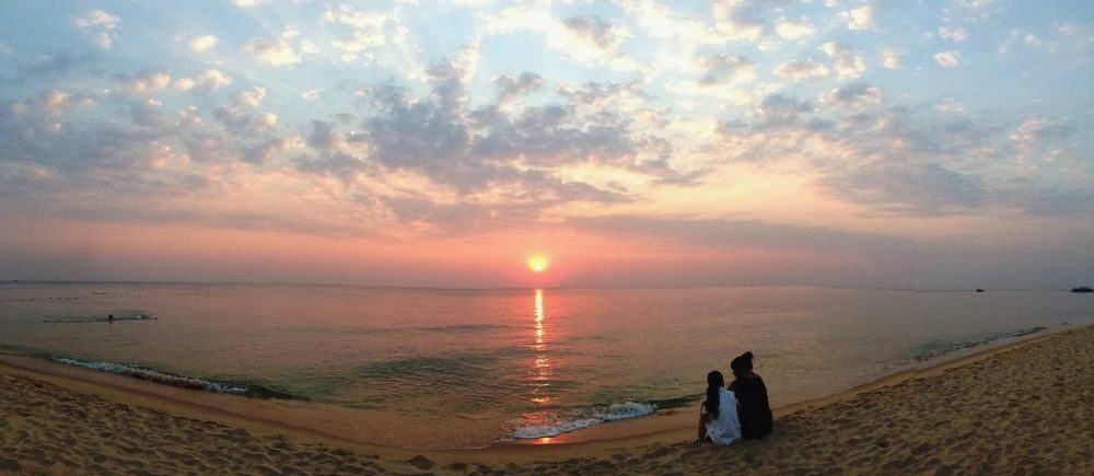 Hình ảnh hoàng hôn trên biển Phú Quốc
