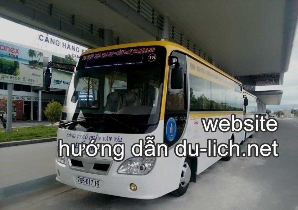 Hình ảnh xe buýt Cam Ranh Nha Trang