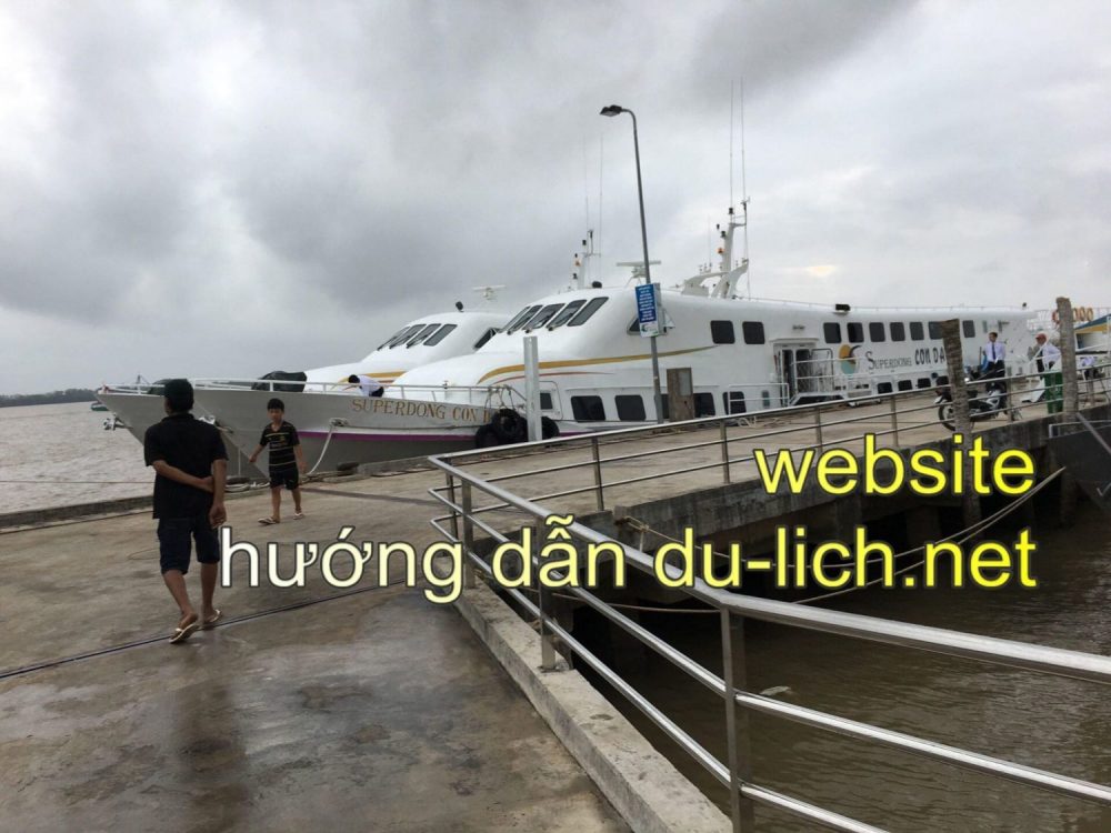 Hình ảnh cảng Trần Đề Sóc Trăng để bắt tàu đi Côn Đảo