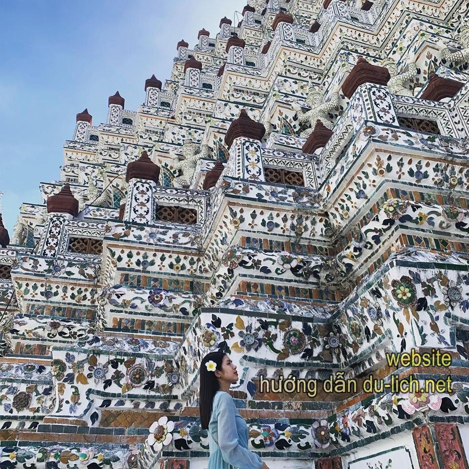 Chùa Wat Arun, quá nhiều góc sống ảo, chụp mãi không chán