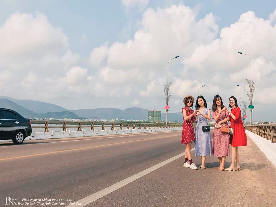 Hình ảnh trên cầu Thị Nại, Quy Nhơn