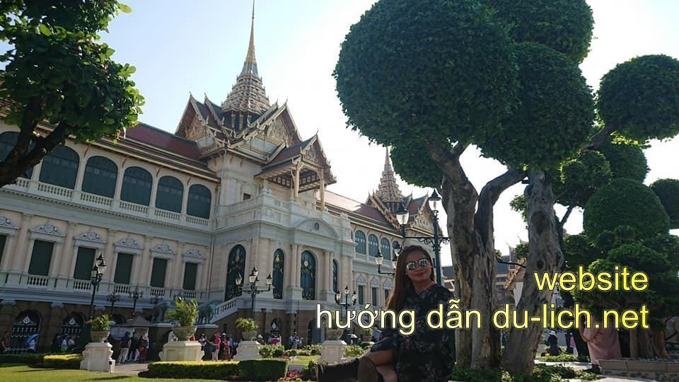 Hình ảnh chụp tại Hoàng cung Thái Lan