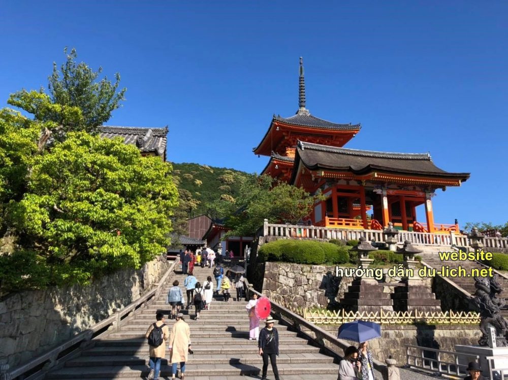 Hình ảnh chùa Kiyomizu-dera (chùa Thanh Thủy)