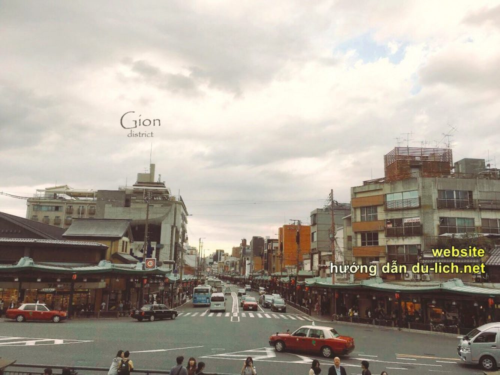 Check in quận Gion ở Kyoto