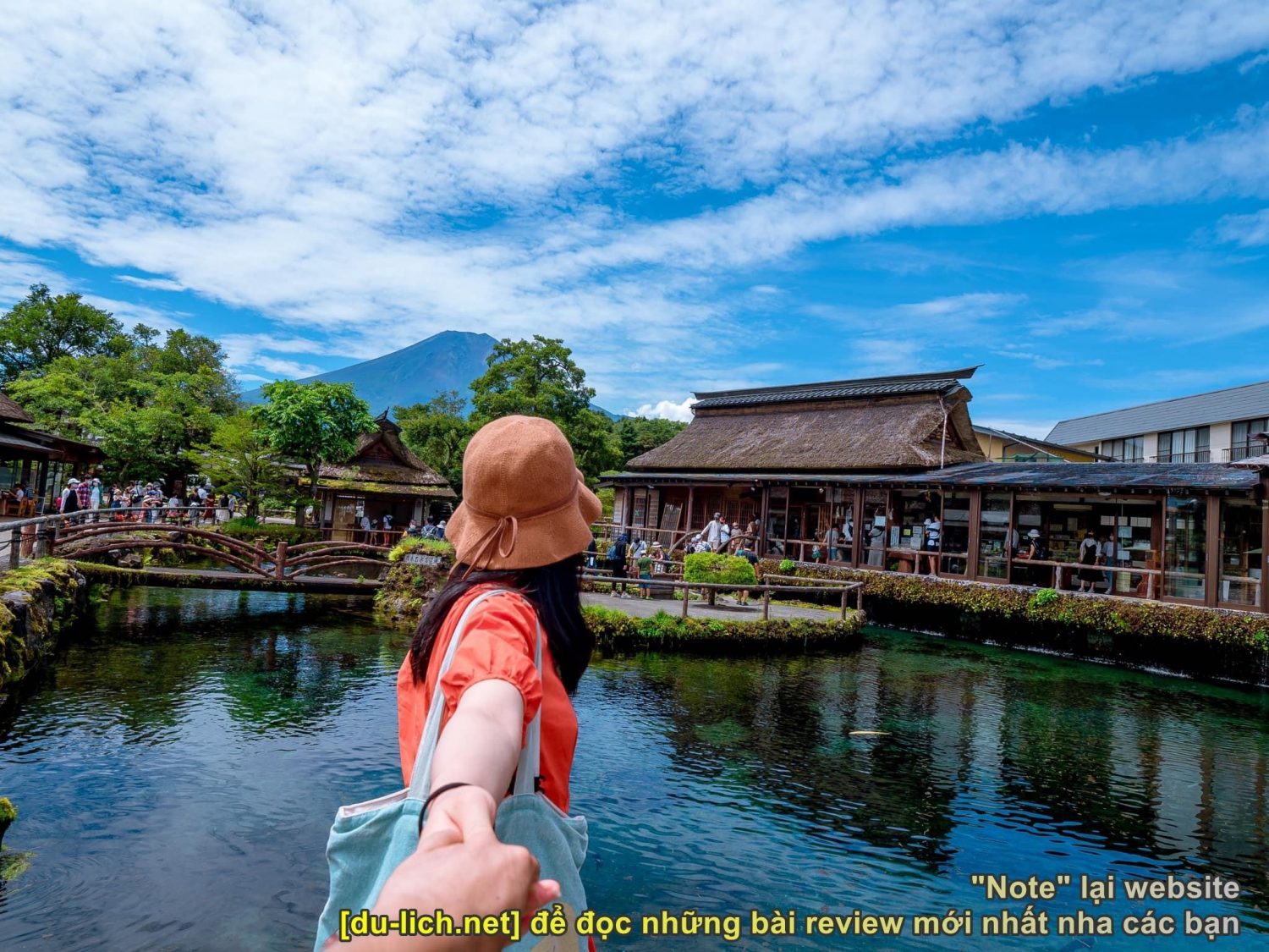 Review cắm trại núi Phú Sĩ: làng cổ Oshino Hakkai