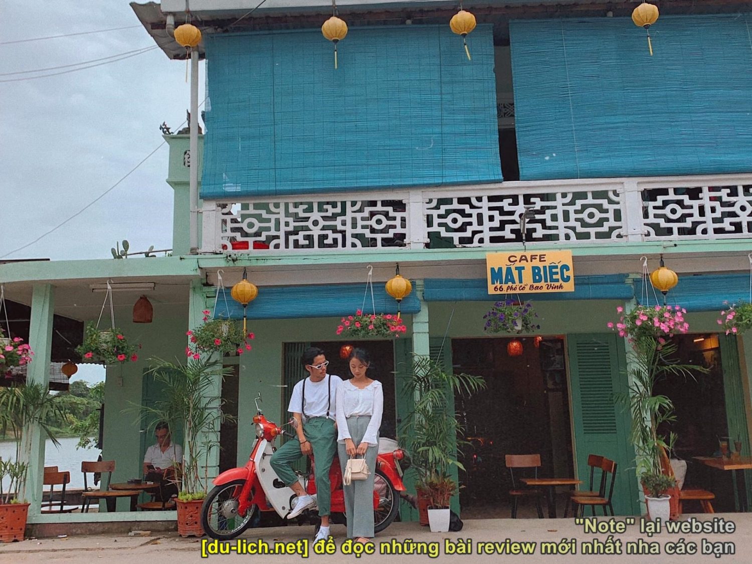 Hình ảnh check-in quán cà phê Mắt Biếc ở Bao Vinh - Huế