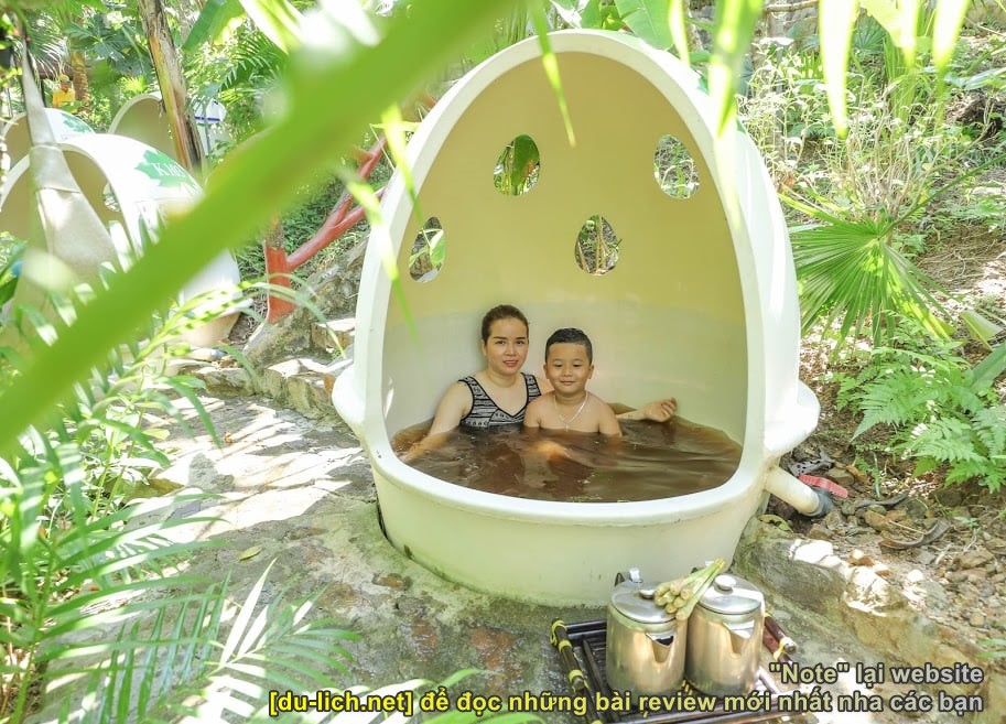 Hình ảnh khu du lịch tắm bùn Trăm trứng Nha Trang