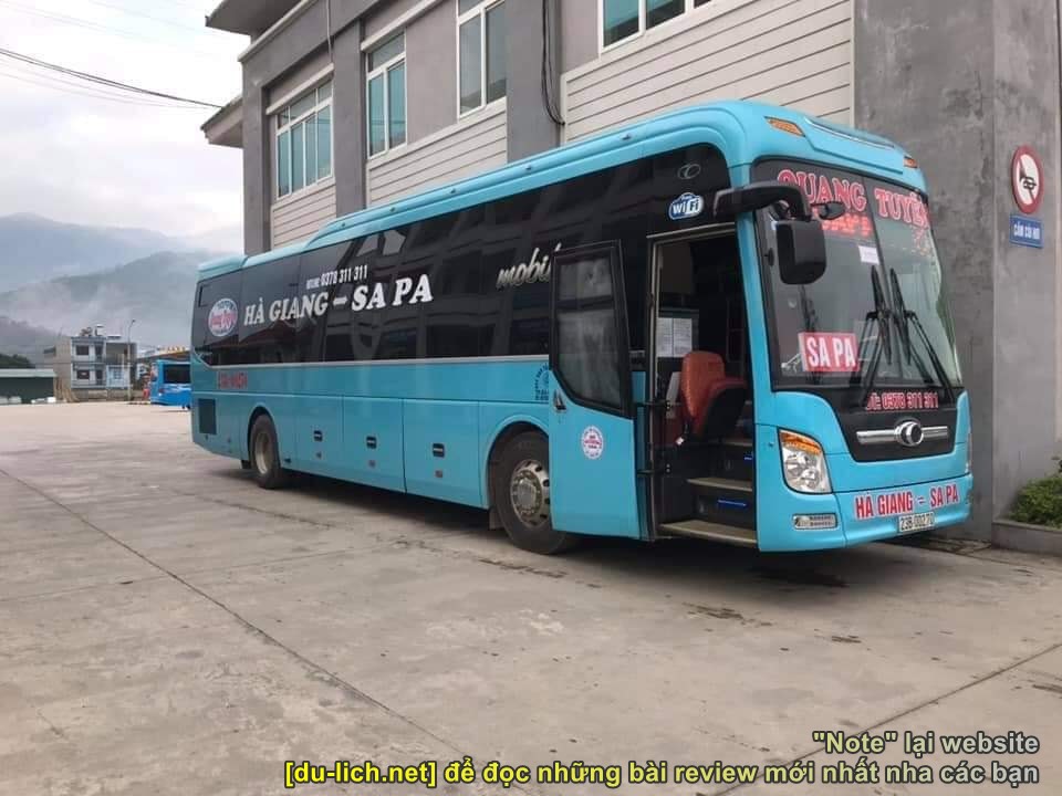 Hình ảnh nhà xe Quang Tuyến Hà Giang Sapa