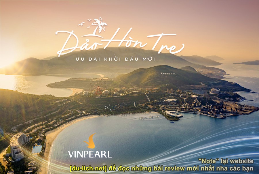 Toàn bộ khu vui chơi Vin Wonders Nha Trang nằm trên đảo Hòn Tre Nha Trang
