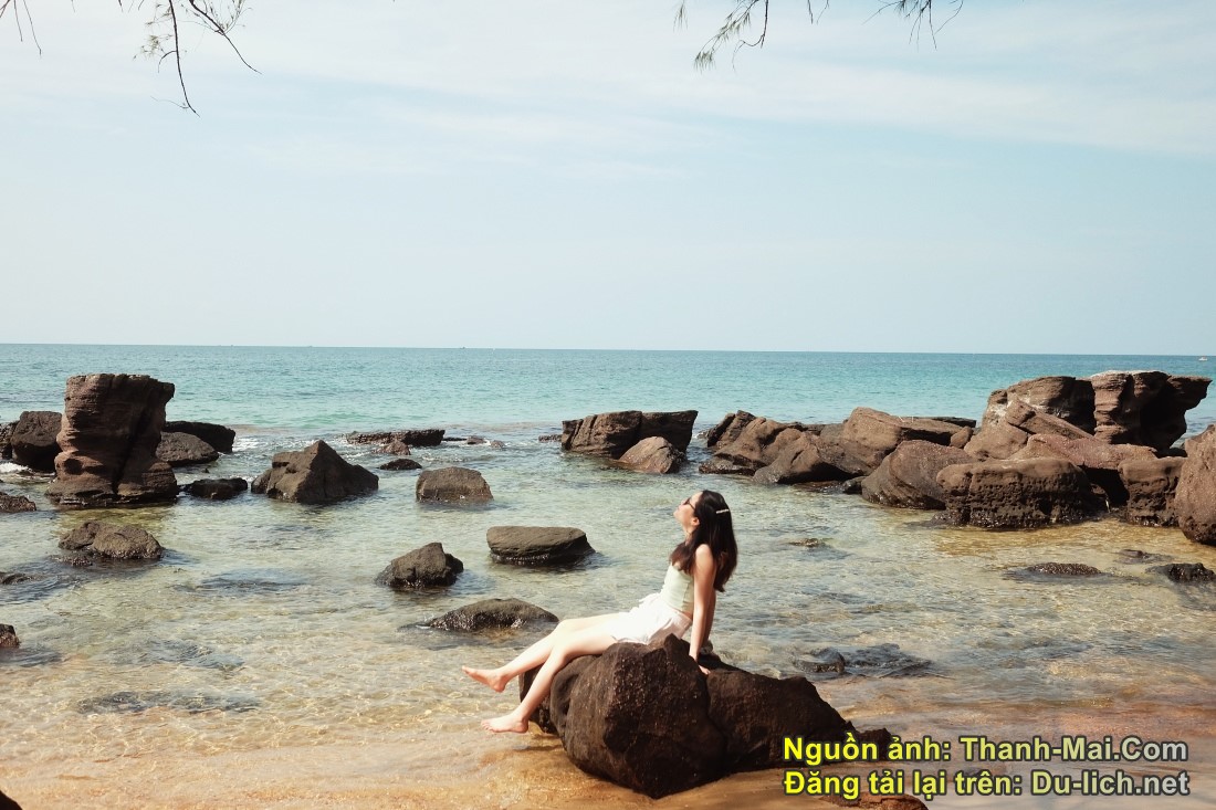 Hình ảnh bãi biển tại Mango Bay Resort Phú Quốc