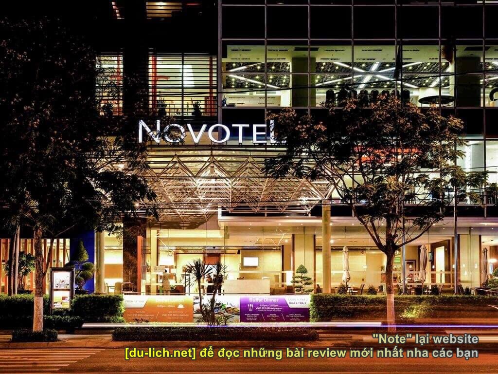 Địa chỉ khách sạn Novotel tại 50 đường Trần Phú - Nha Trang về đêm