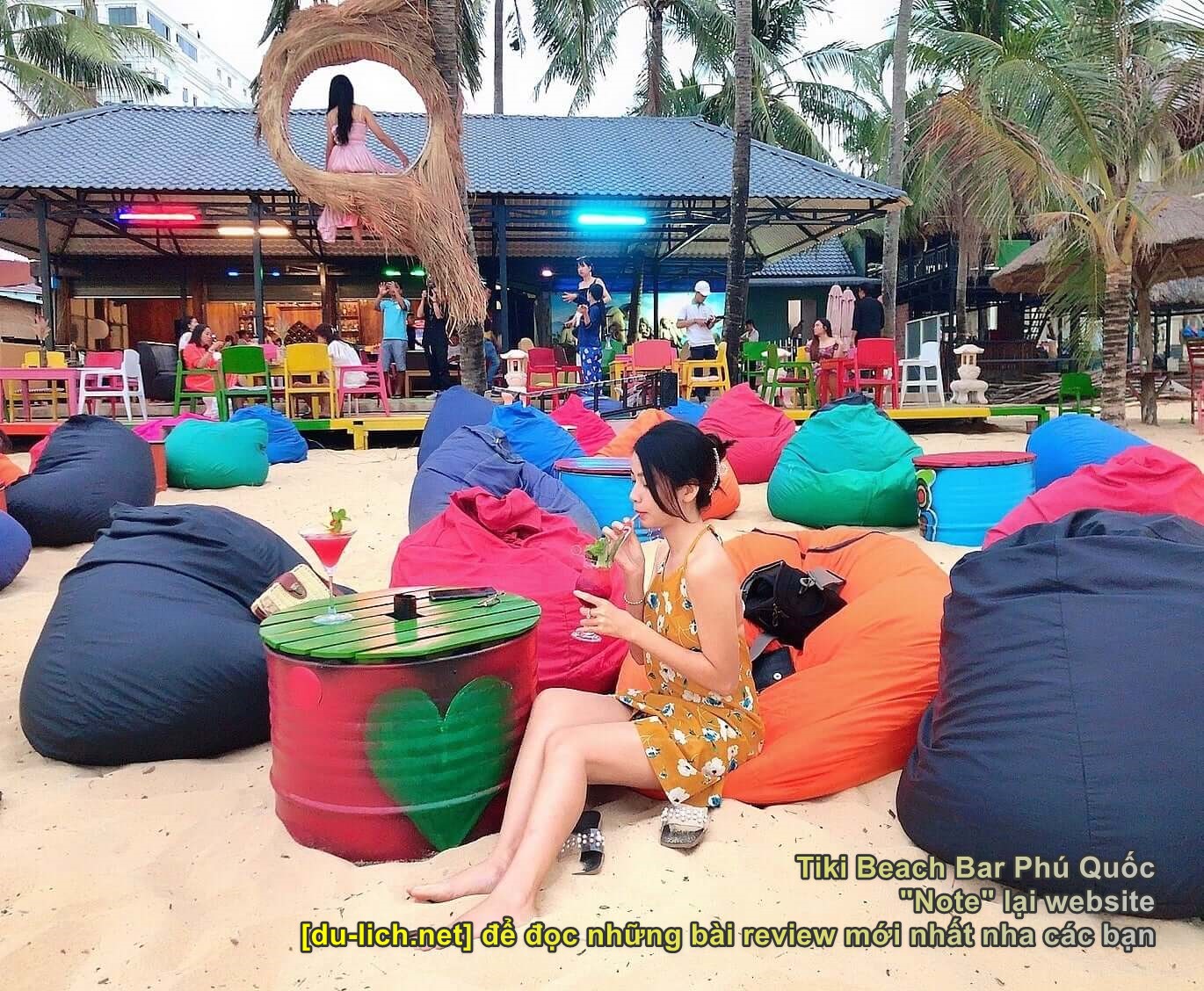 Review bãi biển Tiki Phú Quốc với không gian rộng và nhiều khu sống ảo. Photo Nguyễn Hoa
