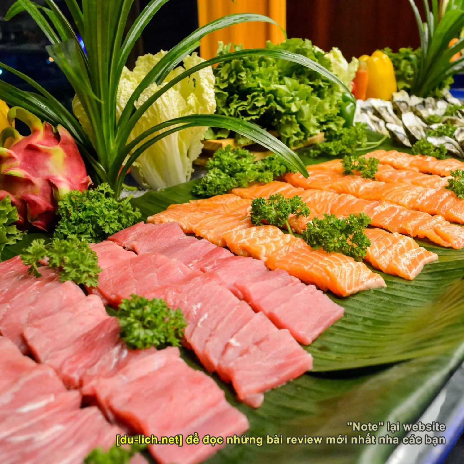 Thực đơn các món buffet ở khách sạn Novotel Nha Trang cũng khá đa dạng để mọi người chọn